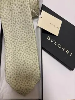 【新品タグ付】BVLGARI ブルガリ　ネクタイ　ワイドタイ