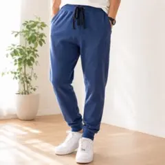 GAP ギャップ メンズ S スウェットパンツ ジョガー ブルー 354