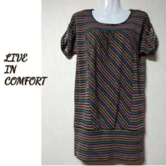 LIVEINCOMFORT☆フェリシモ☆冬チュニック☆ワンピにも☆のサムネイル