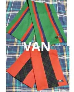 VAN Jacket ヴァンヂャケット マフラー 2個セット ウール100％