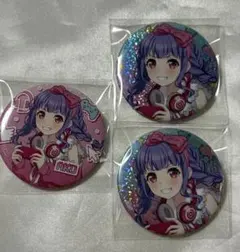 バンドリ 宇田川あこ ホロ 缶バッジ ゲームパーティ ガルパ 