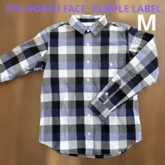 THE NORTH FACE クールマックス チェック柄長袖シャツ M