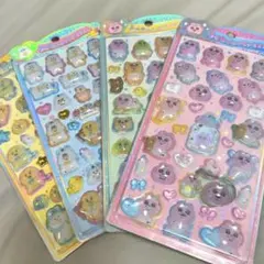 【 早い者勝ち‼️】 正規品 うるちゅるポップシール おぱんちゅうさぎ んぽちゃむ