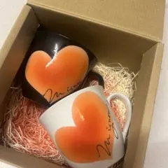 波佐見焼紫明窯 ハート マグカップ