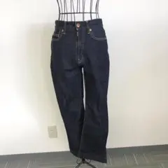 即購入OK！現品限り！美品プラステ　ダークブルー ストレートデニム ハイウエスト