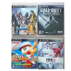 PS3 ゲームソフト 4本セット