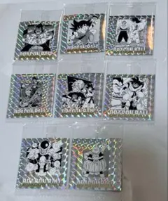 ドラゴンボール40周年 シール8枚 被りなし ホロ仕様