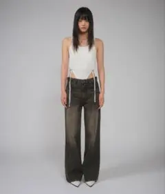 新品未使用♡ACLENT ヴィンテージスイッチングストレートジーンズ