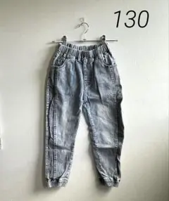 デニム　ケミカルウォッシュ　130