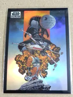 TOPPS CHROME STAR WARS GALAXY ルーク　ベイダー