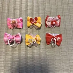 犬用リボンアクセサリー 3セット