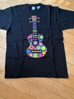 未使用！ウクレレ フラワー デザイン Tシャツ Lのサムネイル
