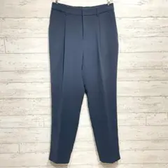 インディヴィ INDIVI センタープレス スラックス パンツ 【M】 キレイめ
