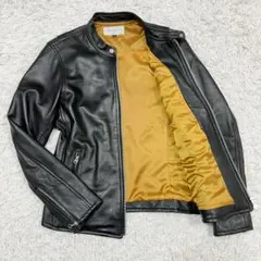 極美品 Retro Grade ライダースジャケット シングル 羊革