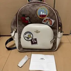 スヌーピー　coach リュック