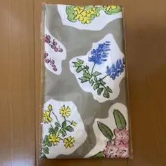 【新品未開封】六花亭　花柄 風呂敷 グレー