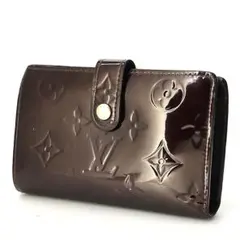 ルイヴィトン ポルトフォイユ ヴィエノワ ヴェルニ がま口 二つ折り