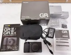 RICOH GRⅢx HDF 保証2026年8月まで - メルカリ