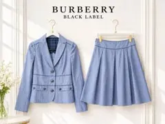 BURBERRY BLACK LABEL 38 スーツ上下 セットアップ 美品