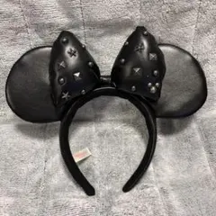 ディズニー ミニーマウス スタッズ付きカチューシャ
