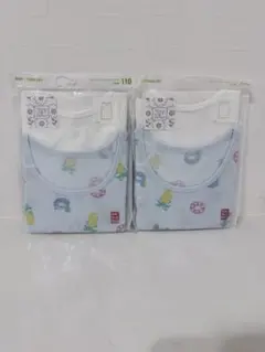 ユニクロ　下着　インナー　タンクトップ　2枚セット