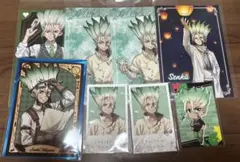 Dr.STONE 千空 ポストカード ブロマイド ミニイラストカード セット