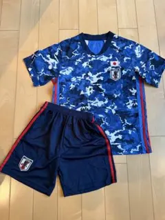 日本代表 迷彩柄 サッカーウェアセット　サイズ26