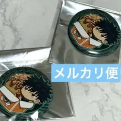 呪術廻戦　ばくだん焼　コラボ　トレーディング　缶バッジ　伏黒 恵　ばくだん焼本舗