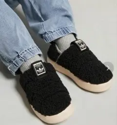 【新品】adidas Originals ボア スリッポン キッズ17.5cmのサムネイル