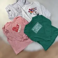 ペアマノン　バイラビット　ロングTシャツ4枚セット 130サイズのサムネイル