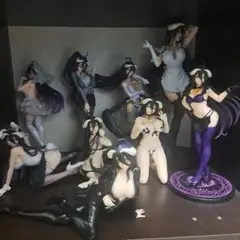10点まとめ売り オーバーロード アルベド フィギュア