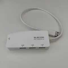 【箱無し】ELECOM EDC-GUA3H2-W USB LANアダプター