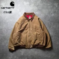 00sUSA製Carharttカーハートサンタフェダックジャケットキャメル5XL