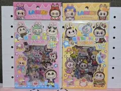 期間限定値下げ　Labubu　ラブブ　シール 2枚セット