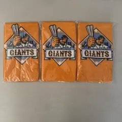 GIANTS 応援タオル 3枚セット オレンジ