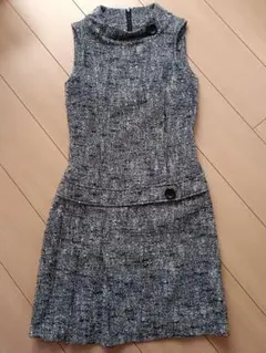ツイードワンピース38　ジャンバースカート　section