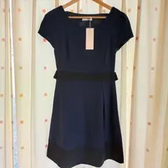 ONWARD ネイビー 半袖ワンピース サイズ2