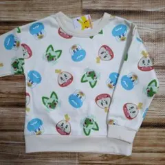 新品 未使用 ポケットモンスター 長袖 裏起毛 トレーナー 120