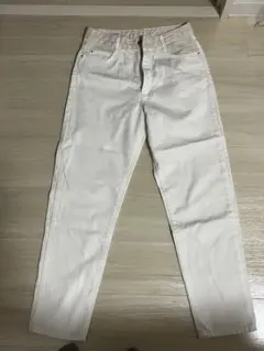 ZARA デニムパンツ ホワイト 38