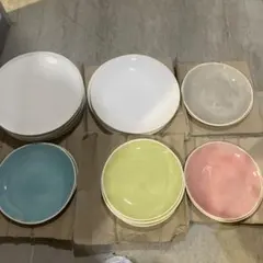 伊藤聡信 さん 銀彩色絵 角皿 菓子皿 ピンクの花 - メルカリ