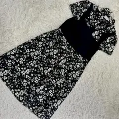 AUSTINREED セットアップ スカート ブラック 38 花柄 オシャレのサムネイル