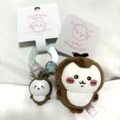 【ちいかわパーク】ミニマスコットキーリング フィギュアキーホルダー カブトムシ