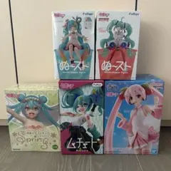 初音ミク フィギュア 4点セット まとめ売り - メルカリ