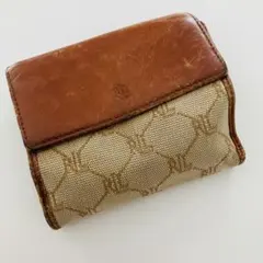 【LAUREN RALPH LAUREN】ラルフローレン 二つ折り財布 ブラウンのサムネイル