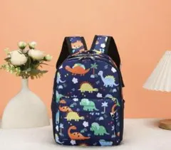 新品　リュック 恐竜 男の子 保育園 幼稚園 　通園　お出かけ背負いやすい　青