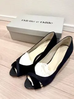 Odette e Odile オープントゥウェッジソール サンダル　23.5cmのサムネイル