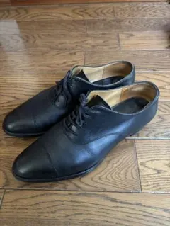 トゥモローランド ストレートチップ 革靴 ビジネス 黒のサムネイル