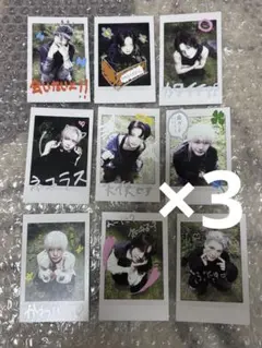 &TEAM Back to Life インスタントフォトカード　9枚セット