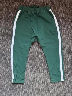 サナマルパンツ　緑　サイドライン