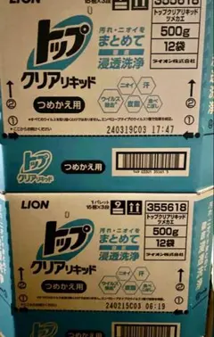 トップクリアリキッド 詰替用500g24個セット